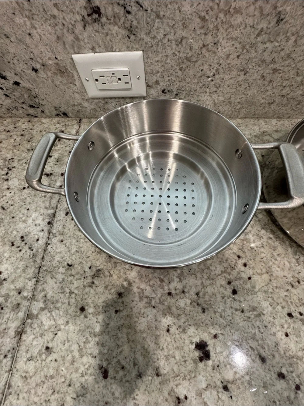Stainless Steel Two-Piece Pasta/Steam Insert Set - Member’s Mark